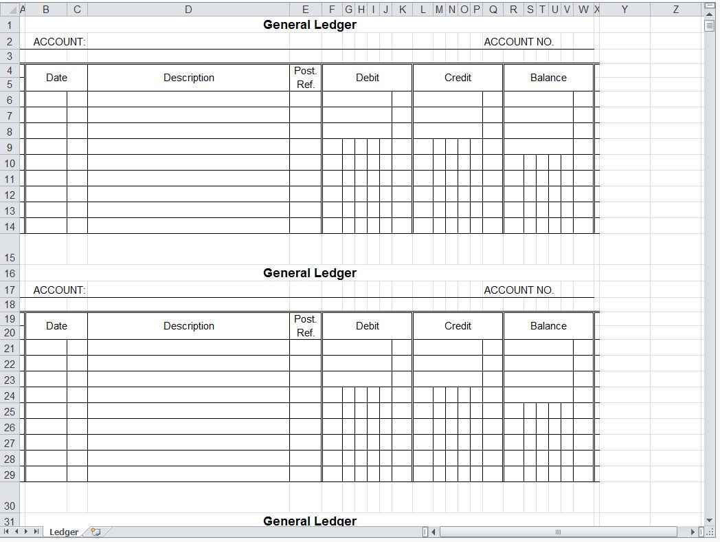 Free Double Entry Bookkeeping Excel Spreadsheet PapillonNorthwan