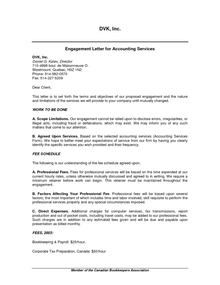 Free Download Sample 17 Bookkeeping Engagement Letter Template With Bookkeeping Proposal Template Free Download Sample 17 Bookkeeping Engagement Letter Template With Bookkeeping Proposal Template