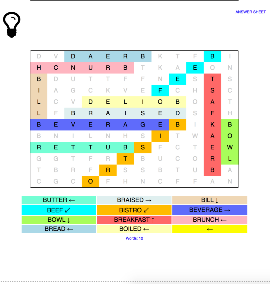 Free English Worksheet Generators For Teachers And Parents And Worksheet Generator
