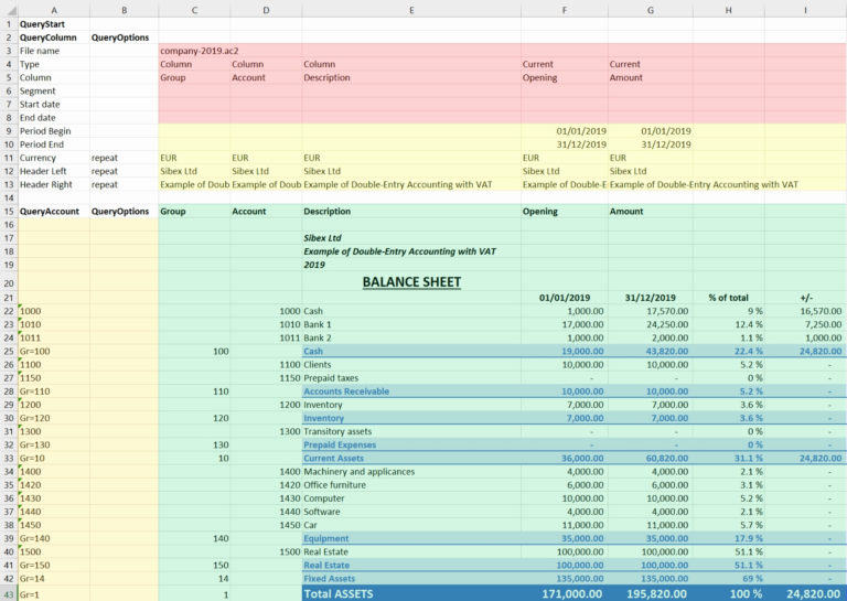 Free Excel Accounting Templates Download Estate Accounting Template