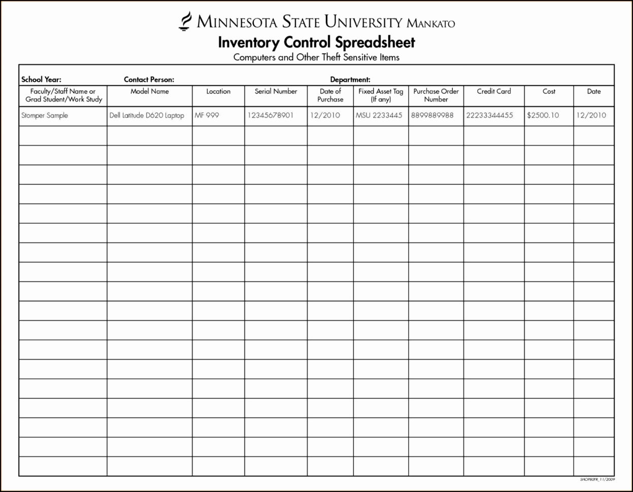 Free Food Inventory Spreadsheet Template 2018 Debt Snowball Within Free Inventory Spreadsheet Template