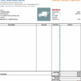 Free Freight/trucking Invoice Template | Excel | Pdf | Word (.doc) To Excel Spreadsheet Invoice Template