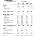 Free Monthly Income Statement Excel | Templates At Inside Monthly Income Statement