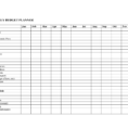 Free Online Budget Template And Free Printable Budget Worksheets In Template Budget Spreadsheet