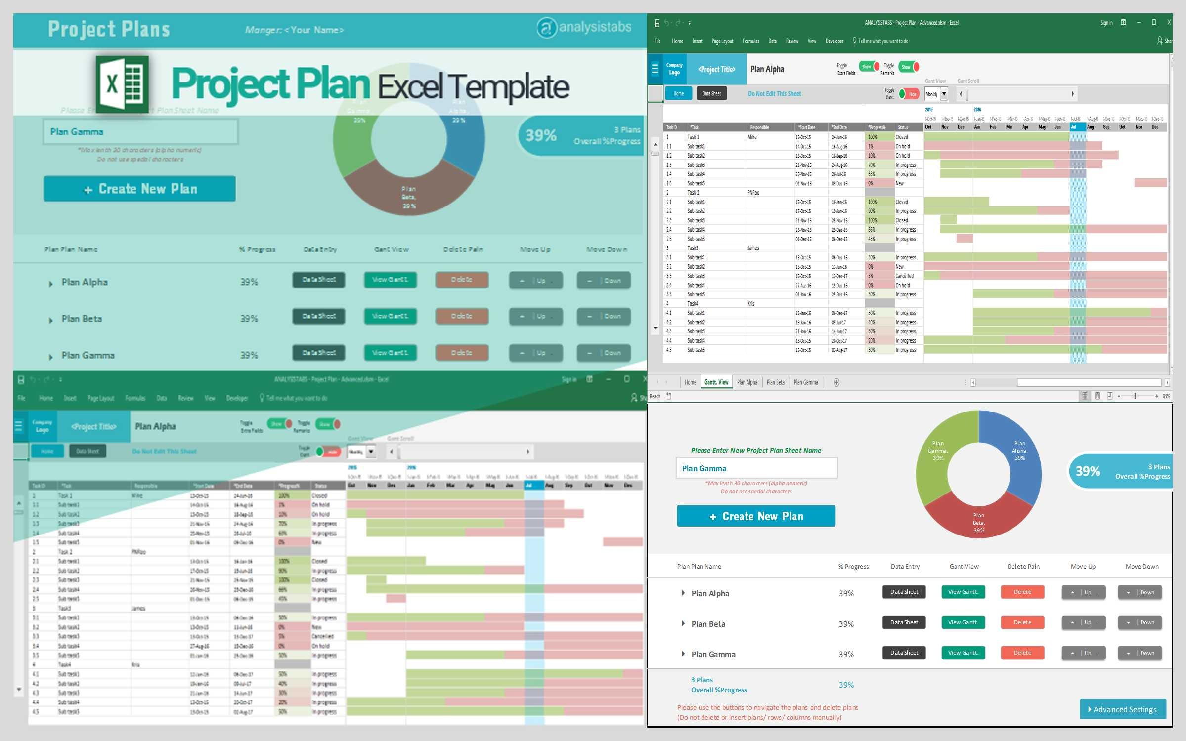 Free Project Plan Template Excel Project Planning Excel Template And Project Management Templates Excel Free Download