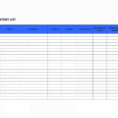 Free Restaurant Inventory Spreadsheet Template Food Storage For Inventory Spreadsheet