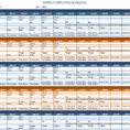Free Weekly Schedule Templates For Excel   Smartsheet Inside Excel Spreadsheet Template Scheduling