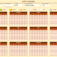 Free Work Schedule Templates For Word And Excel And Monthly Staff Schedule Template Excel