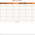 Free Work Schedule Templates For Word And Excel For Employee Weekly Schedule Template Excel