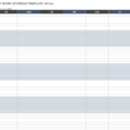 Free Work Schedule Templates For Word And Excel Inside Employee Work Schedule Spreadsheet
