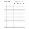 General Ledger Template Excel | My Spreadsheet Templates With Excel Templates For Bookkeeping Free