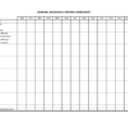 Household Expense Sheet   Kivan.yellowriverwebsites With Sample Expense Spreadsheet