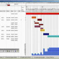 How To Create A Gantt Chart In Microsoft Excel 2010 Download Free Intended For Gantt Chart Template Excel 2010 Download