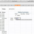 How To Create An Accounts Payable Status Summary In Excel Youtube Throughout Accounts Payable Spreadsheet Template