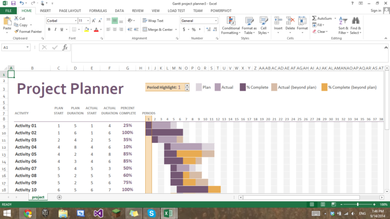 Excel Gantt Chart Template Conditional Formatting — db-excel.com