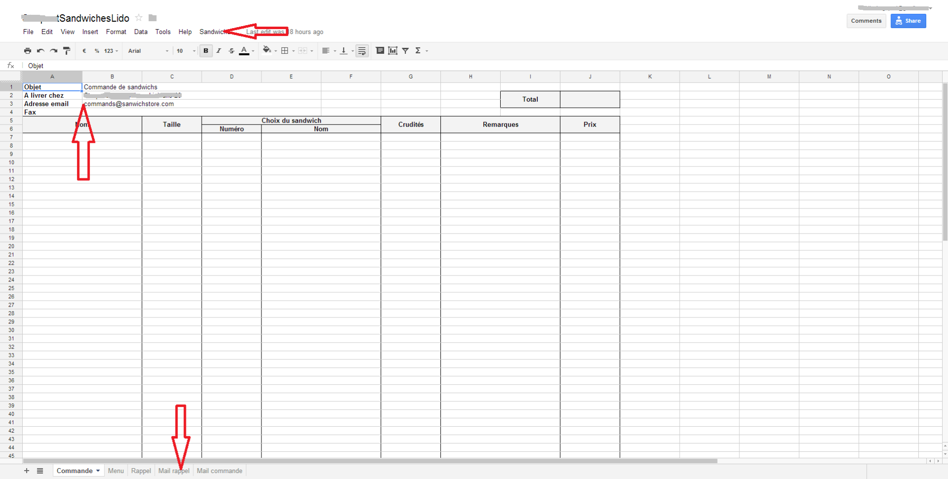 How To Reset A Google Docs Spreadsheetscript | Bastien Largepret And Google Docs Spreadsheet