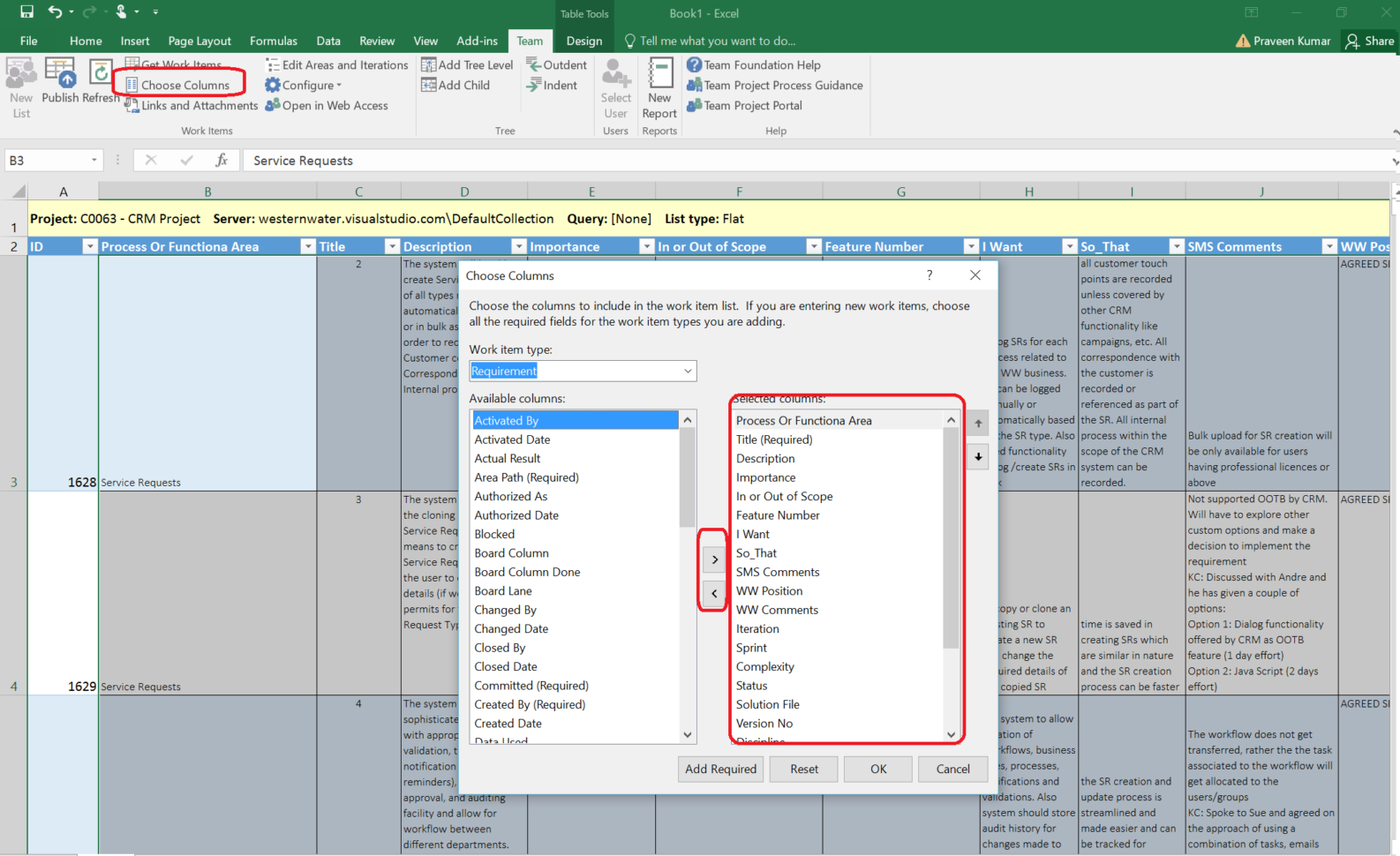Import Backlog Items Into Vsts With Excel Dynamics 365 Blog With Dynamics Crm Excel Templates Import Backlog Items Into Vsts With Excel Dynamics 365 Blog With Dynamics Crm Excel Templates