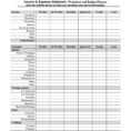 Income Statement Worksheet Personal Financial And Monthly Template With Monthly Income Statement