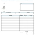 Independent Contractor Invoice Template Excel | Invoice Example Inside Contractor Bookkeeping Spreadsheet