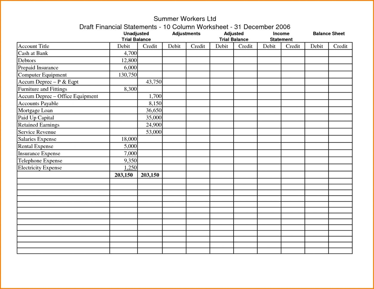 Ledger Book Template Durun ugrasgrup For Bookkeeping Ledger Template 