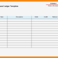 Ledger Template General Form Accounting Top 5 Templates Word Excel Within Excel Accounting Templates General Ledger