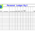 Ledger Template Printable   Southbay Robot With Free General Ledger Template