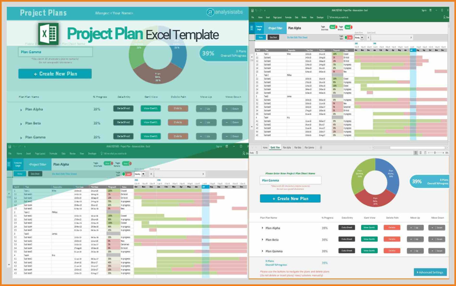 Luxury Free Excel Project Management Tracking Templates Template And Project Management Templates Microsoft
