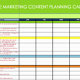 Marketing Calendar Example Marketing Calendar Excel Calendar Intended For Marketing Calendar Template Free