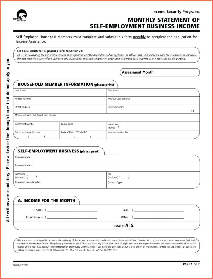 Monthly Income Statement Template Excel Lovely Year Date Profit And Inside Income Statement Template Excel