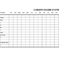 Monthly Income Statement Template Excel   Resourcesaver To Gross Profit Spreadsheet Template