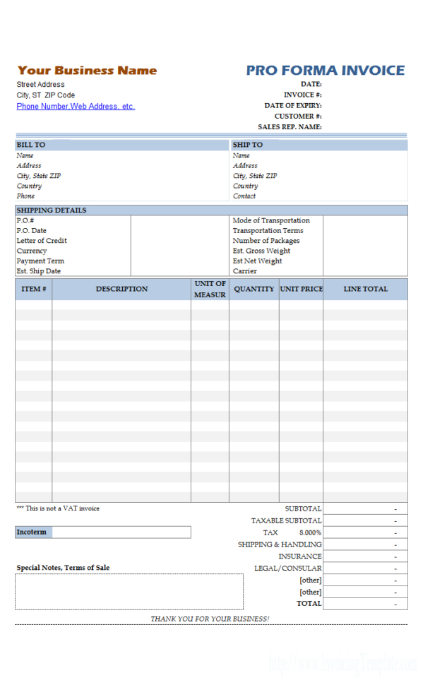 Multiple Page Excel Invoice Templates Inside Excel Spreadsheet Invoice Template