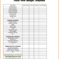 Non Profit Budget Template Excel | My Spreadsheet Templates Inside Profit Spreadsheet Template