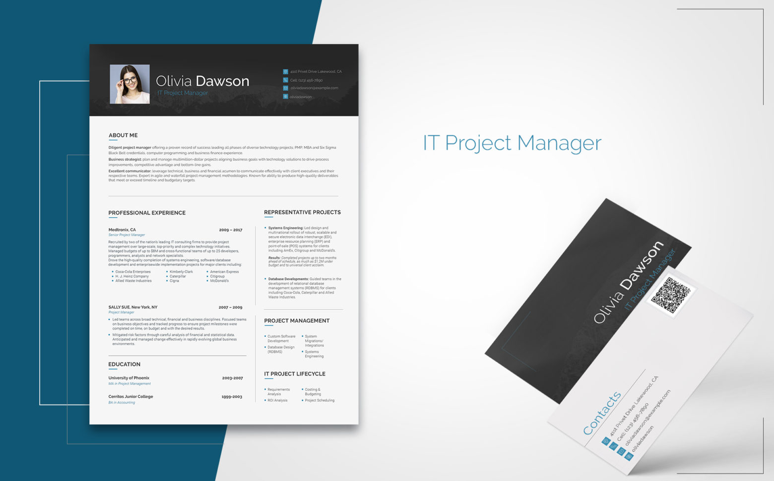 Olivia Dawson Project Manager Resume Template #65254 Inside Project Management Design Templates Olivia Dawson Project Manager Resume Template #65254 Inside Project Management Design Templates