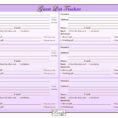 Party List Templates   Zoro.9Terrains.co For Wedding Guest List Spreadsheet Template