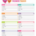 Password Organizer Template Free Password Keeper Template Printable With Free Printable Password Keeper