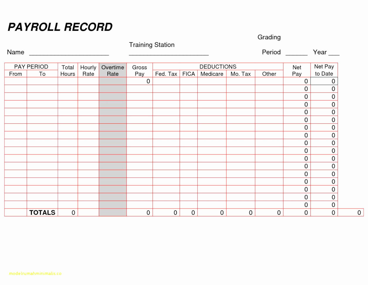 Pay Stub Spreadsheet Luxury Free Payroll Check Stub Template Intended For Free Payroll Sheet Template