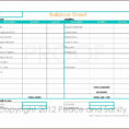 Personal Balance Sheet Template Excel Free Excel Best S Of Printable To Balance Sheet Template Excel
