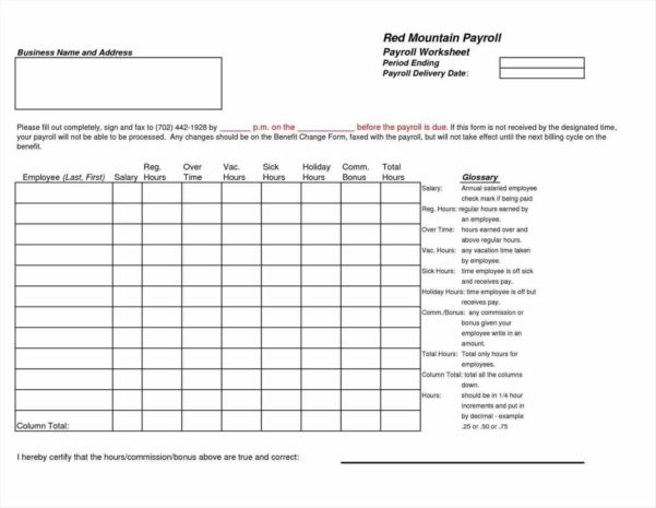 Payroll Sign In Sheet Template — db-excel.com