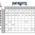 Playoff Schedule — Latest News, Images And Photos — Crypticimages With Super Bowl Spreadsheet Template