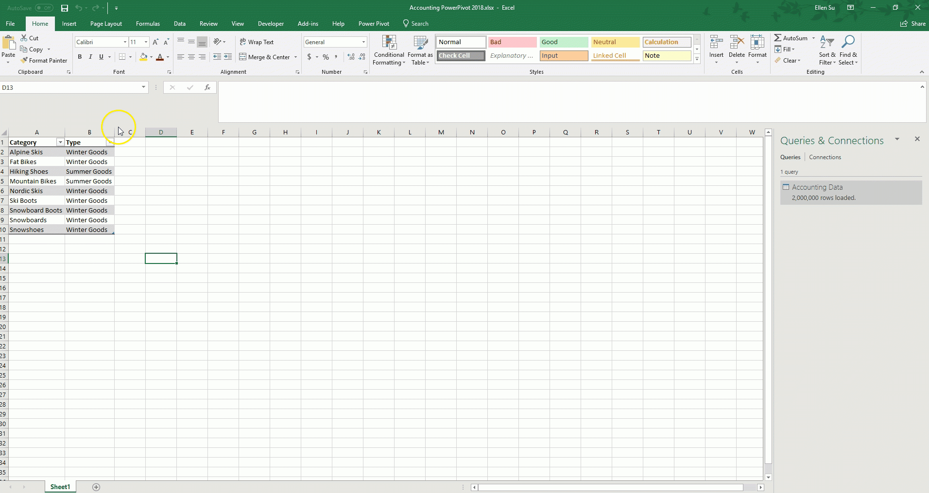 Power Pivot For Excel – Tutorial And Top Use Cases | Toptal With Bookkeeping In Excel Tutorial