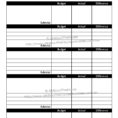 Printable Budget Planner/finance Binder Update For Financial Budget Template Free