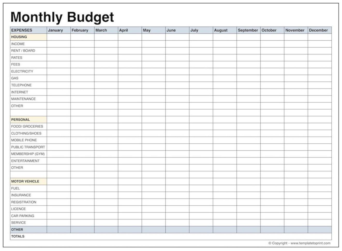 Printable Budget Worksheets Pdf Personal Spreadsheet Worksheet File Throughout Monthly Bill Spreadsheet Template