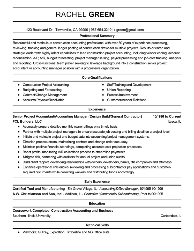 bookkeeping resume templates free