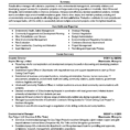 Professional Environmental Manager Templates To Showcase Your Talent With Project Management Resume Templates