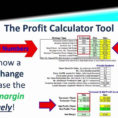 Profit Calculator Formula Gross Excel Margin Template Fanciful For Profit Margin Calculator Excel Template