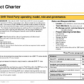 Project Management Charter Template Sample Simple | Thewilcoxgroup with Project Management Charter Templates