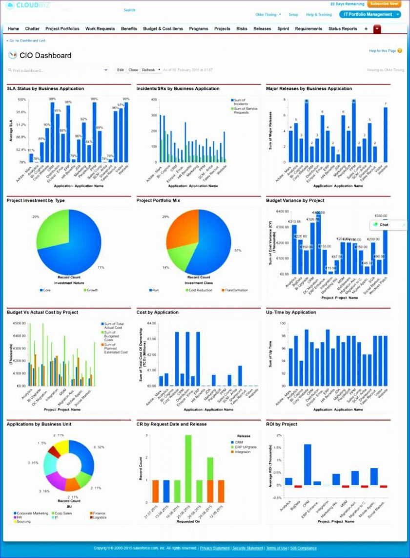 excel template for project management