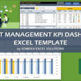 Project Management Kpi Dashboard | Ready To Use Excel Template With Excel Project Management Dashboard Template Free