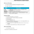 Project Management Meeting Agenda Template Fresh Beste Projekt Inside Project Management Meeting Templates