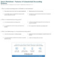 Quiz & Worksheet   Features Of Computerized Accounting Systems And Accounting Practice Worksheet
